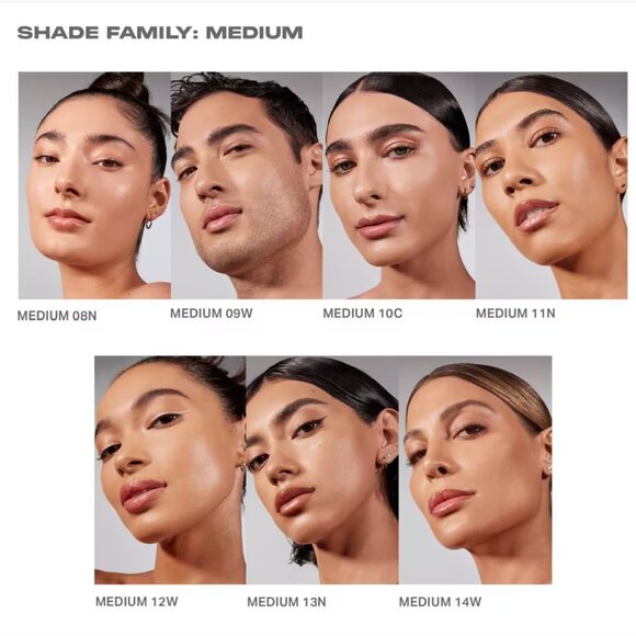 Morphe Lightform Extended Hydration Foundation ~ Medium 09W (Golden) 30ml NIB - Picture 7 of 15